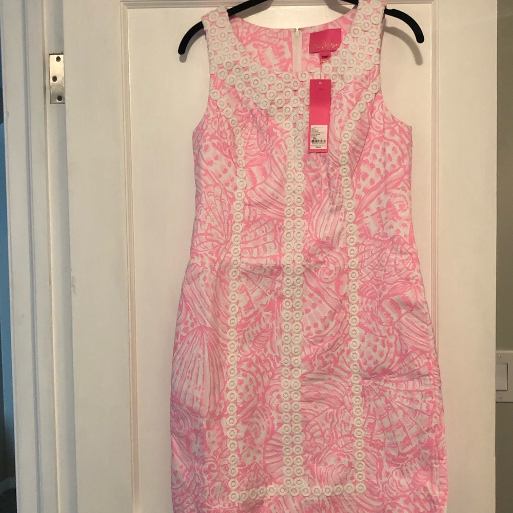 NWT Lilly Pulitzer Macfarlaine Shift Dress, sz 4.